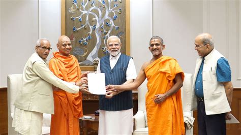 PM Modi Gets Invitation To Attend ‘Pran-Pratishtha’ Program At Ram ...