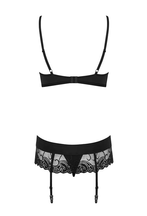 Dessous Set Aus Netz Mit Muster Dessous Sets Club Hot Fashion Odretto Highheels