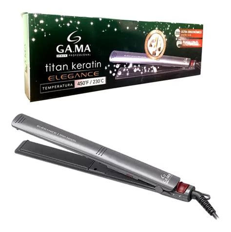 Plancha Cabello Alaciadora Elegance Titan Keratin Gama Italy Env O Gratis