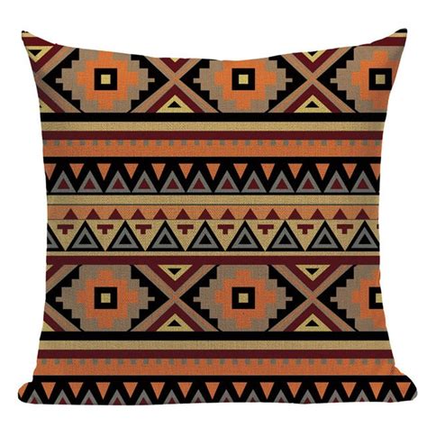 18 Southwestern Native Aztec Pattern Throw Pillow Cover Decorzee