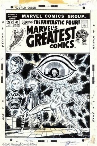 Original Cover Art For Marvels Greatest Comics Marvel Par Jim