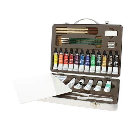 Coffret En M Tal De Peinture Acrylique