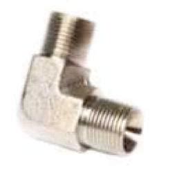 Racor Adaptador Codo 90 Grados Macho Fijo Macho Fijo Bspp Rosca 1 1 2