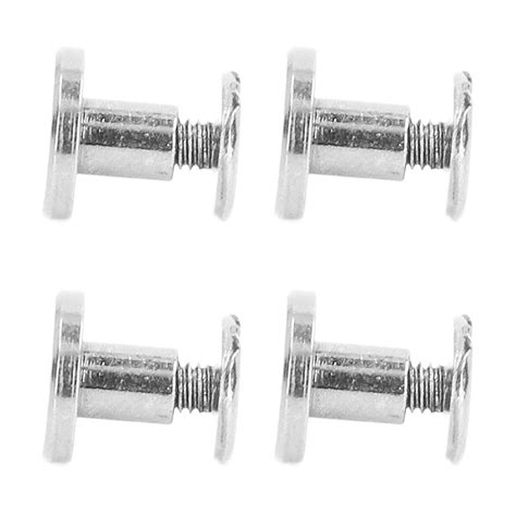Metal Chicago Binding Screws Round Flat Head Brass Arch Binding Screws
