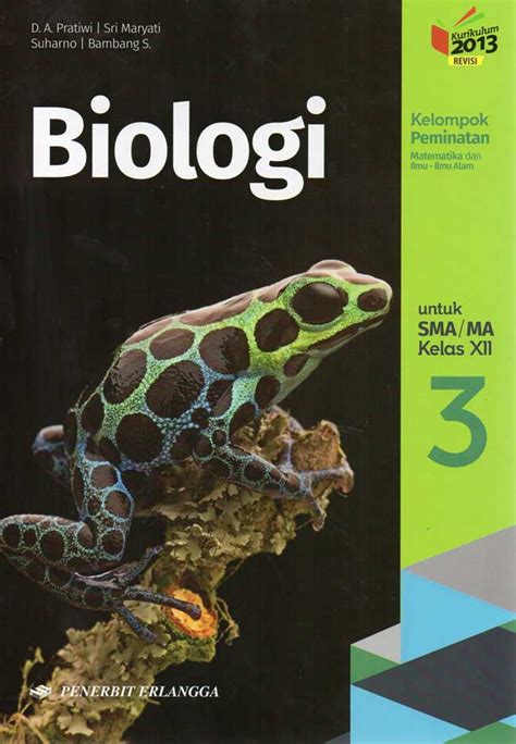 Jual Buku Biologi Jilid 3 SMA MA Kelas 12 Peminatan Kurikulum 2013