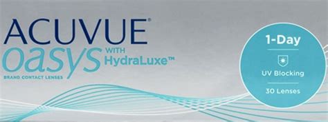 ACUVUE® OASYS 1‐Day with HydraLuxe® Technology (30 Pack)