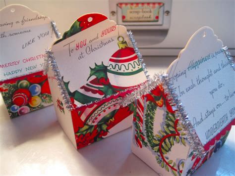 7 Ways To Creatively Use Your Old Holiday Cards Christmas Card Crafts