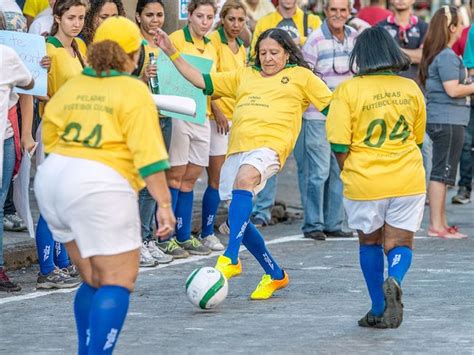 Brazilian Sex Workers Play Football