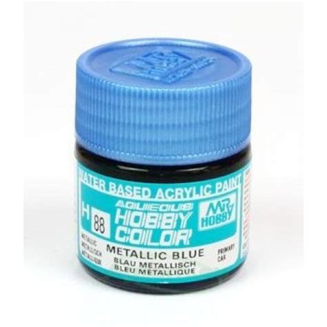 Mr Hobby Aqueous Color H 088 Metallic Blue