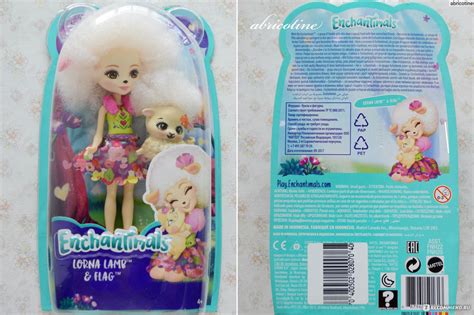 Enchantimals Кукла Лорна Барашка Lorna Lamb Mattel Блондинка с