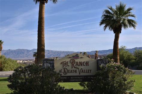 The Ranch at Death Valley editorial stock image. Image of death - 249707139