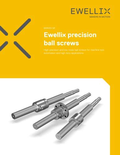 Ewellix Precision Ball Screws Ewellix Pdf Catalogs Technical