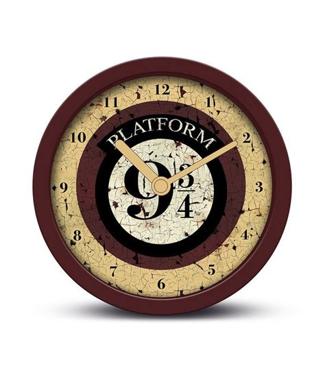 Horloge Reveil Quai 9 3 4 Boutique Harry Potter