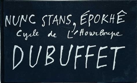 Nunc Stans Épokhê Cycle de L Hourloupe Jean Dubuffet 1966