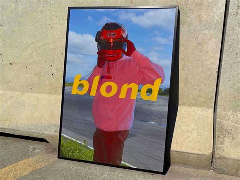 Frank Ocean Blonde Album Cover Poster Lylyprint