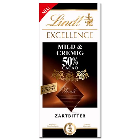 Lindt Excellence Mild Cremig Cacao G Tafel S Igkeiten