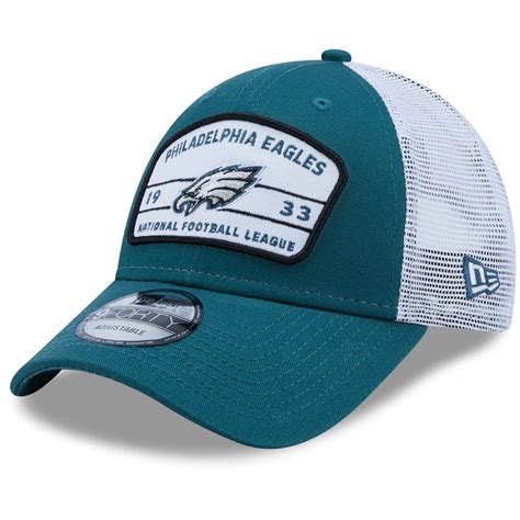 Men's Philadelphia Eagles New Era Midnight Green Core Classic Cuffed ...