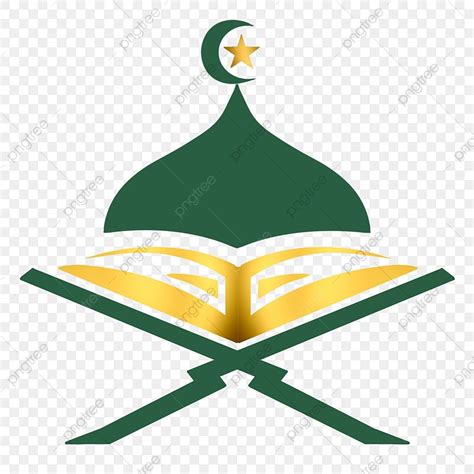 Logo Masjid Dan Alquran Islam Png