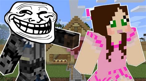 Minecraft Trolling Jen Custom Command Youtube