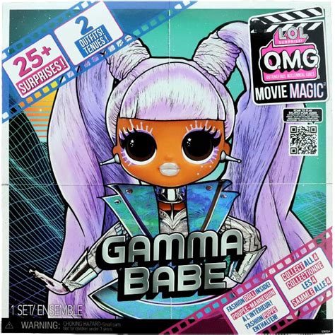 L O L Surprise O M G Movie Magic Gamma Babe Fashion Doll Playset Purple Jarir Bookstore KSA