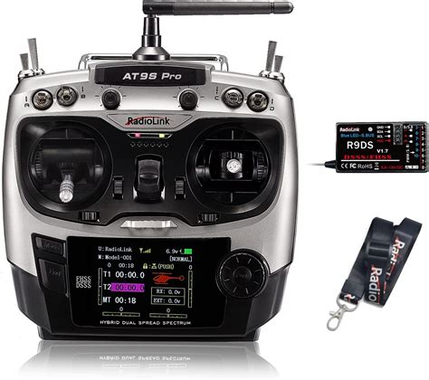 Radiolink AT9S Pro 10/12 Channels 2.4GHz RC Radio Transmitter and ...