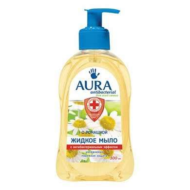 Купить Мыло-крем жидкое, 300 мл, AURA "Antibacterial ...