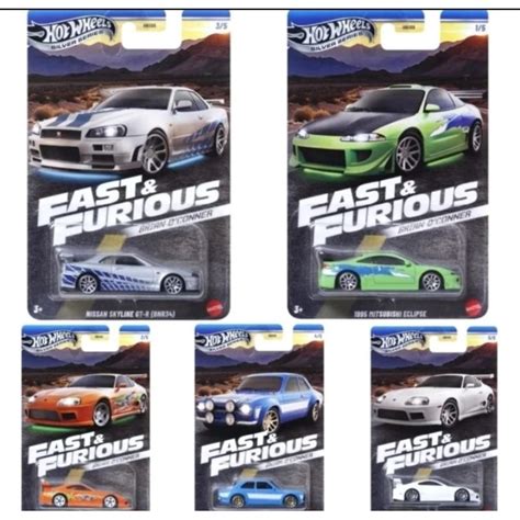 Jual Hot Wheels Fast Furious Brian O Conner Dijual Satu Set Harga Satu Set Mulus Shopee Indonesia