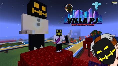 SERVIDOR CON SUSCRIPTORES DÍA 20 VILLA PJ SERÍE de Minecraft