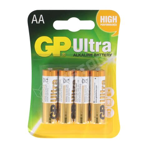 15AU-U4 / Alkáli elem, 1.5V, AA, LR6, 4db / bliszter (15AU-U4 / GP ...