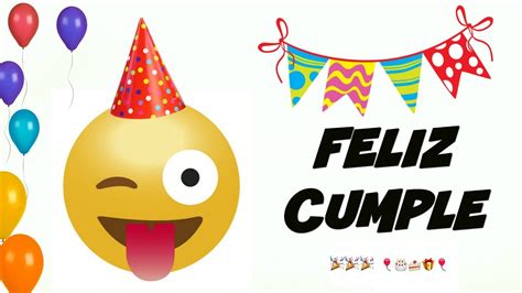 Feliz Cumpleaños Emojis Divertido Gracioso Para Reir Y Dedicar