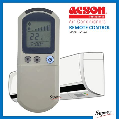 Acson Replacement For Acson Air Cond Aircond Air Conditioner Remote