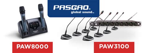 Поступление микрофонных радиосистем Pasgao - Мир Музыки