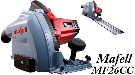 Mafell MF 26 CC Фрезер многофункциональный с направляющей шиной - YouTube