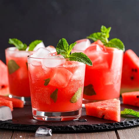 watermelon mint cooler beat  heat   refreshing drinks