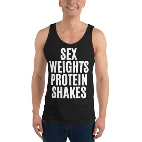 SEX WEIGHTS PROTEIN SHAKES Tank Top PYGear