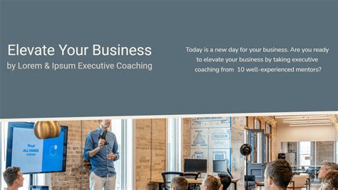 business coaching proposal template decktopus