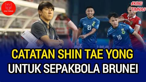 Timnas Indonesia Menang Shin Tae Yong Tinggalkan Catatan Untuk