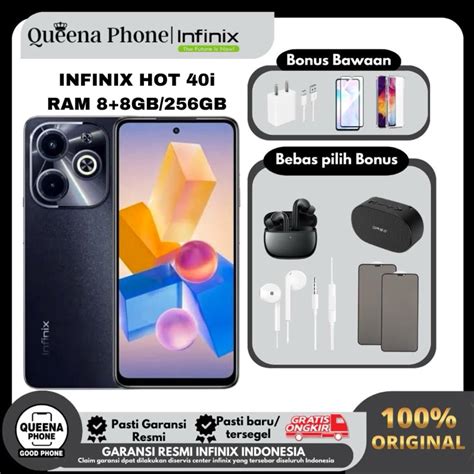 Jual Infinix Hot I Ram Gb Rom Gb Original Garansi Resmi Tahun Infinix Indonesia