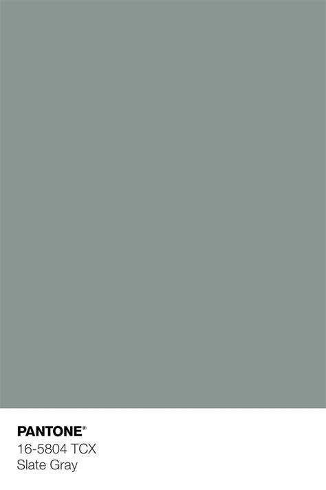 Pantone Tcx Slate Gray Wallpaper Color Palette Pantone