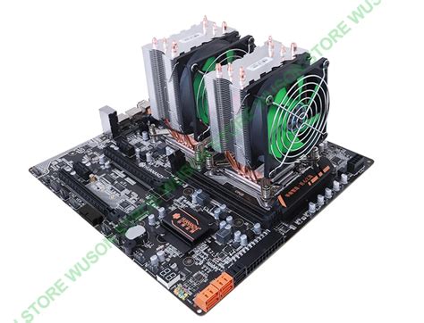 HUANANZHI dual X79 материнская плата с M.2 слотом двойной LAN порт ...