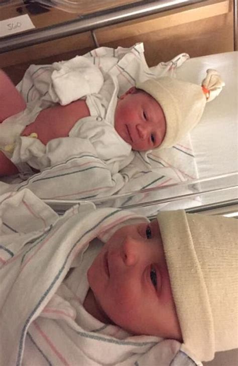 Rachael Mcgeoch And Becky Pistone Identical Twins Synch Births With