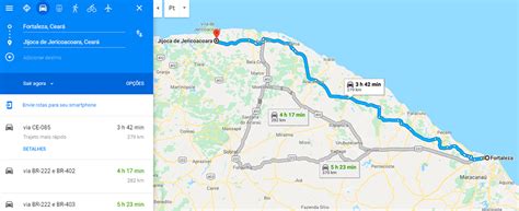 Distancia Fortaleza A Jericoacoara - Distância de Fortaleza a Jericoacoara: Helicóptero, carro | Encontra ...