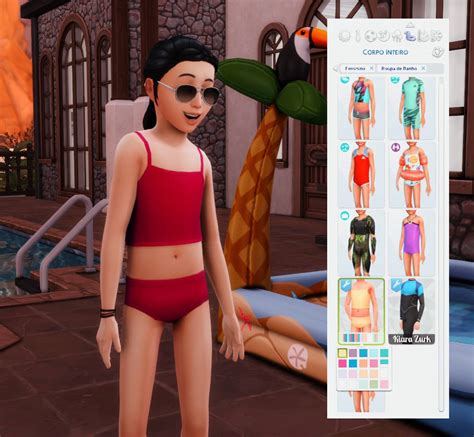 SP44 Bikini For Girls Gallery The Sims 4 Create A Sim CurseForge