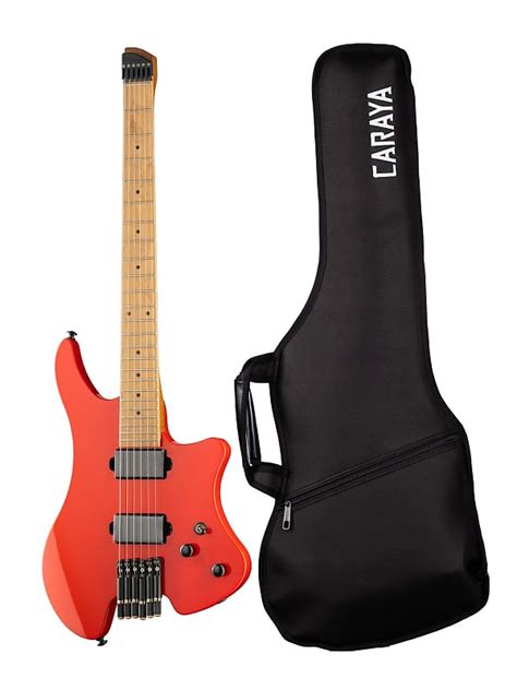 HL-1A-RD Electric guitar, red, Caraya | Reverb