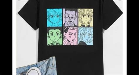 Camisa Masculina Camiseta Anime Hunter X Hunter Hunterxhunter Gon