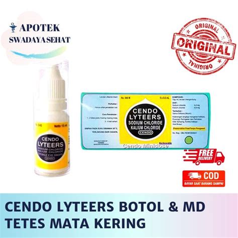 Jual Cendo Lyteers 15 Ml Tetes Mata Botol MiniDose Cairan Mata