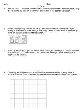 Grade Test Prep Questions And Answer By Standard By Teaching By Lg