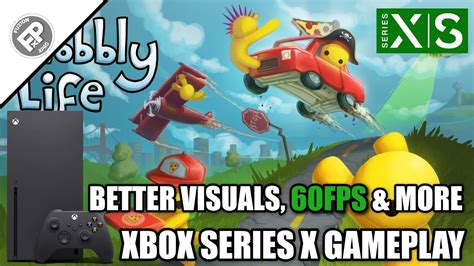 Wobbly Life Next Gen Update Xbox Series X Gameplay 60fps YouTube