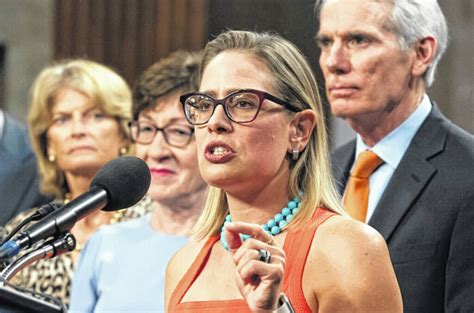 Democratic Sen Kyrsten Sinema Switches To Independent