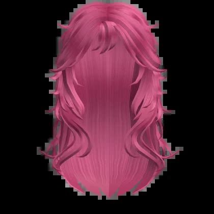 Grunge Anime Y K Messy Layered Hair Hot Pink Roblox